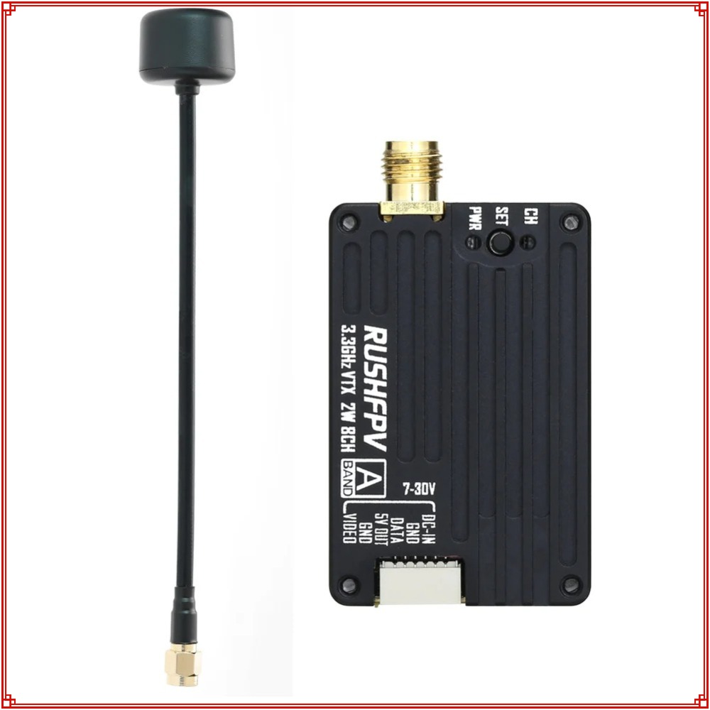 Rc Transmitter - 2026 RUSHFPV 3.3G 2W VTX Transmitter