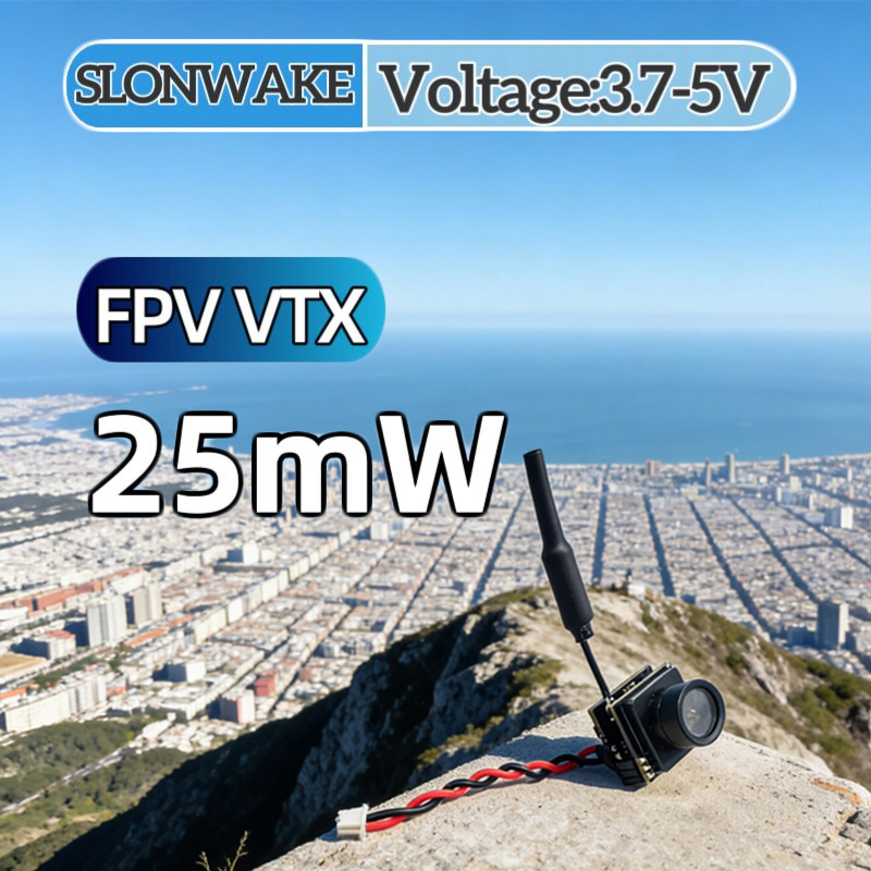 Rc Transmitter - SLONWAKE FPV 25mW Simulasi Daya VTX