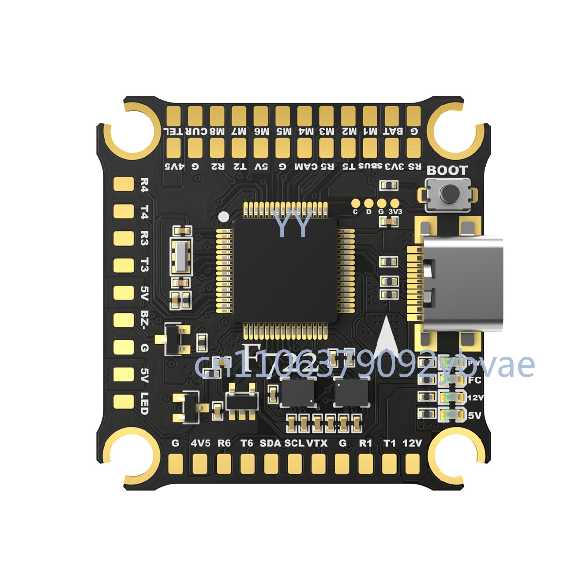 F722 Flight Controller - Kontroler Penerbangan FPV Racing F722 3-8S