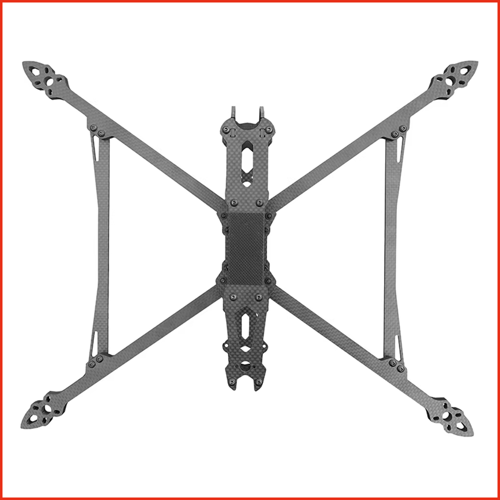 MARK V2 8/9/10 inci 3K Serat K - Carbon Fiber Drone Frame ulasan dan harga
