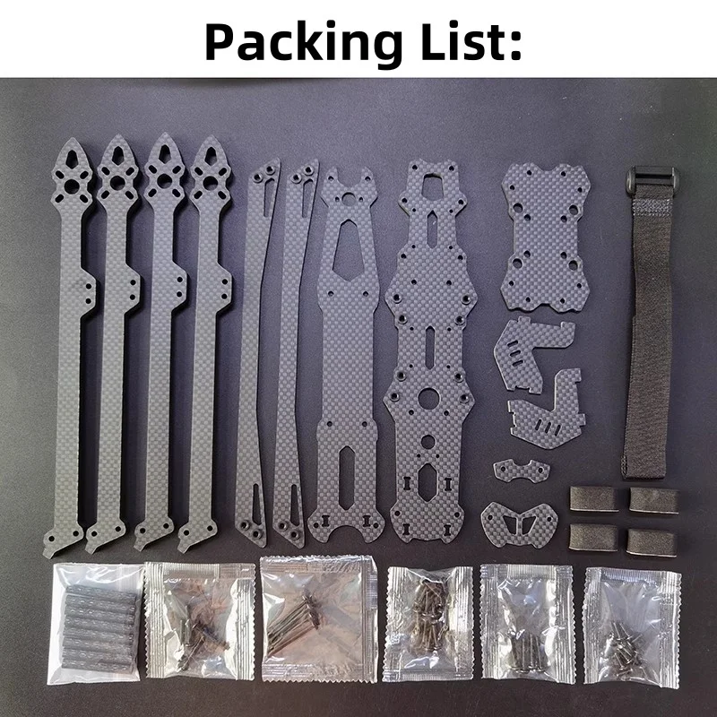 MARK 4, Kit Rangka Drone Balap - Carbon Fiber Drone Frame ulasan dan harga