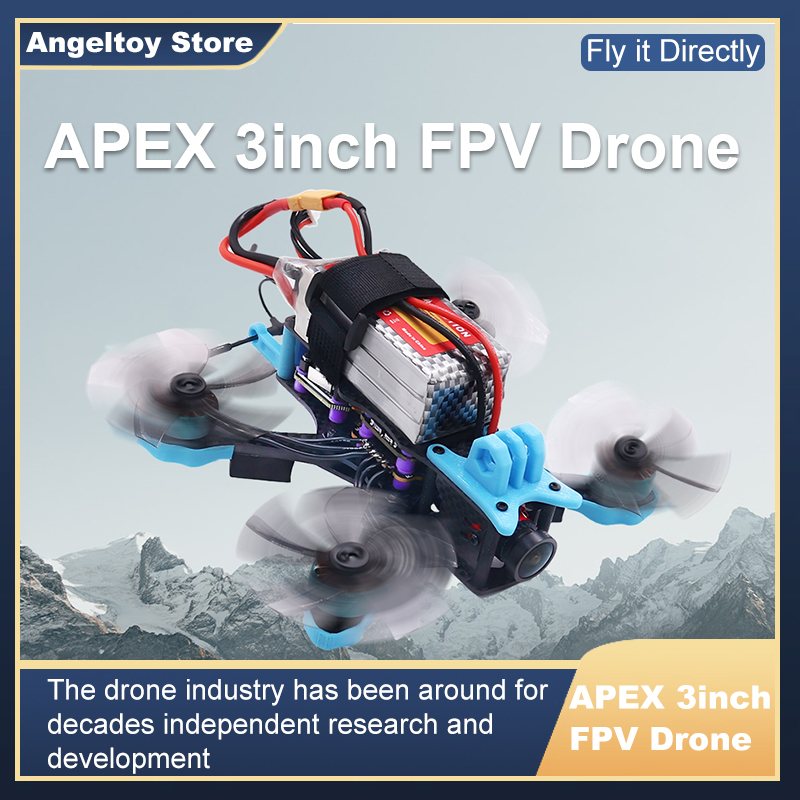B-CUBE APEX 3 inci FPV Drone F - F722 Flight Controller ulasan dan harga