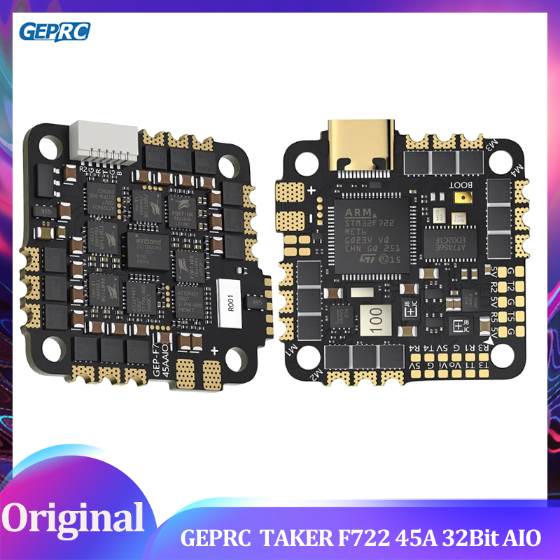 GEPRC TAKER F722 45A 32Bit AIO - F722 Flight Controller ulasan dan harga