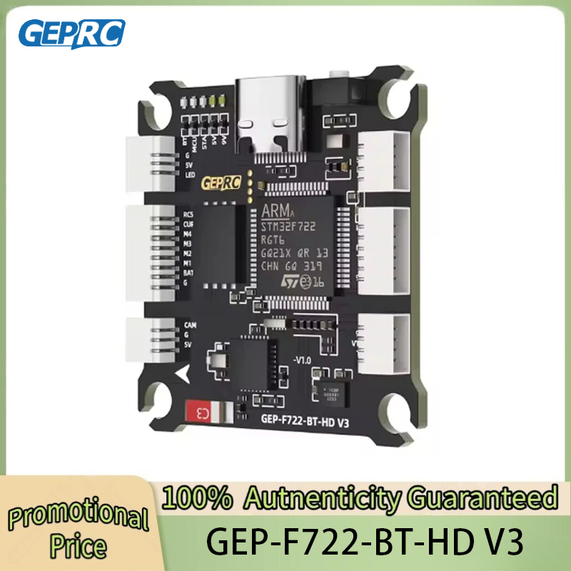 GEPRC GEP-F722-BT-HD V3 Pengon - F722 Flight Controller ulasan dan harga